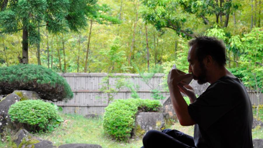 Nara, Japón, 2017. Casa de té en una plantación de Nara, próxima a la ciudad de Kioto. Documentación para el libro El Japón de Hokusai (2019)