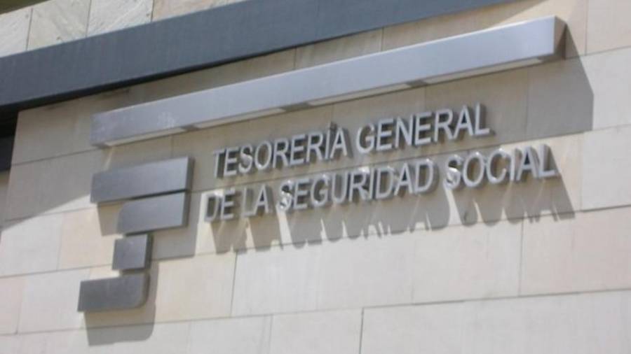 Oficina de la Tesorería General de la Seguridad Social. EFE
