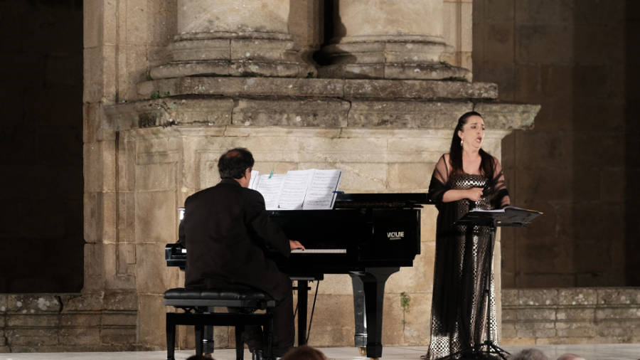 Jóvenes cantantes de ópera de todo el mundo se forman en Galicia