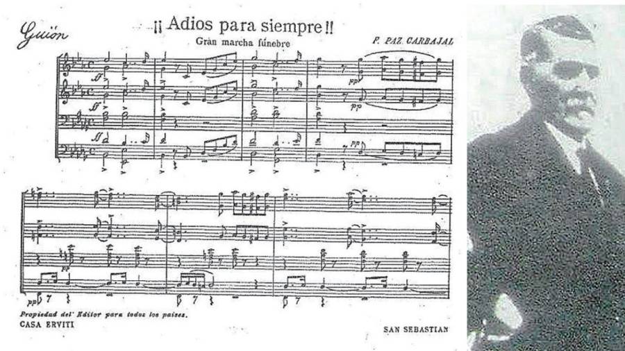 Rianxo recuerda al compositor Paz Carbajal en su centenario