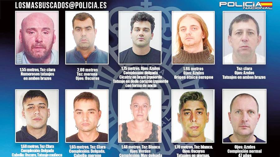 Una colombiana con “marcado acento gallego” figura entre los fugitivos más buscados de Europa
