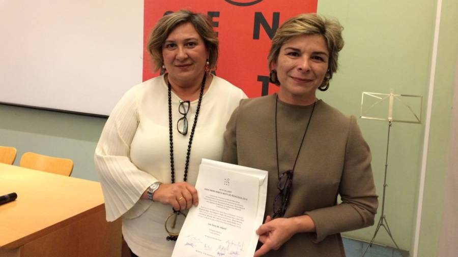 Premio Marta Matas de pedagogía para las profesoras Abelleira