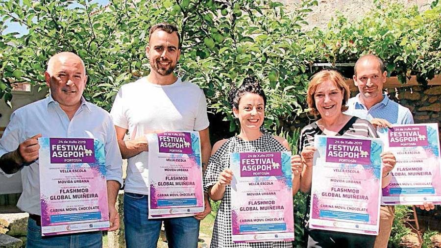 Portosín se une a Asgpoh con un festival solidario