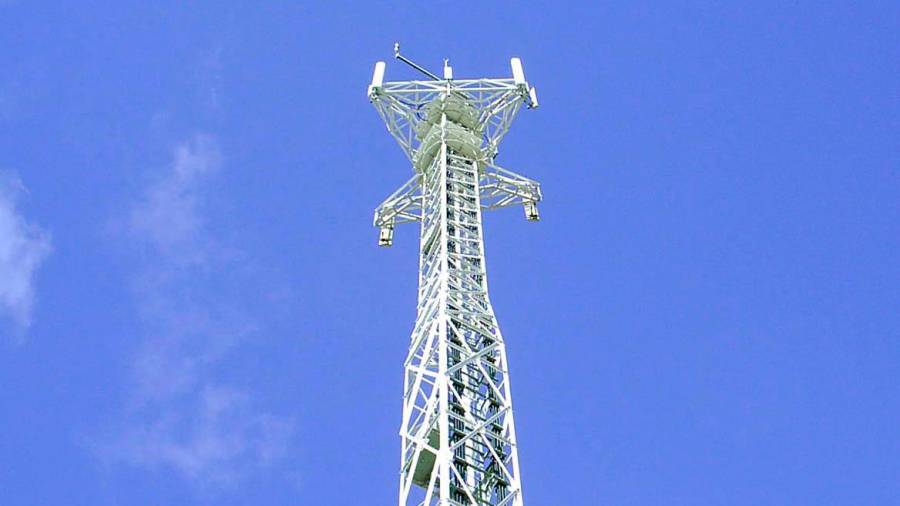 Imagen de una de las torres de Telxius que pasan a manos de ATC. Foto: Telxius