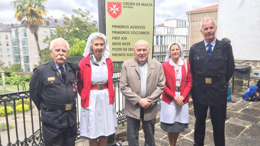 Voluntarios de la Orden de Malta colaboran en Carretas