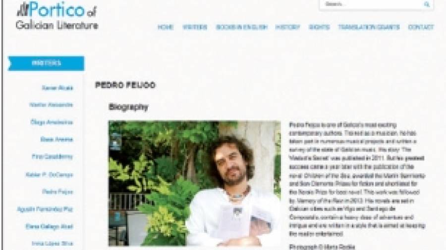 Cinco novos escritores inclúense no portal web da literatura galega en inglés