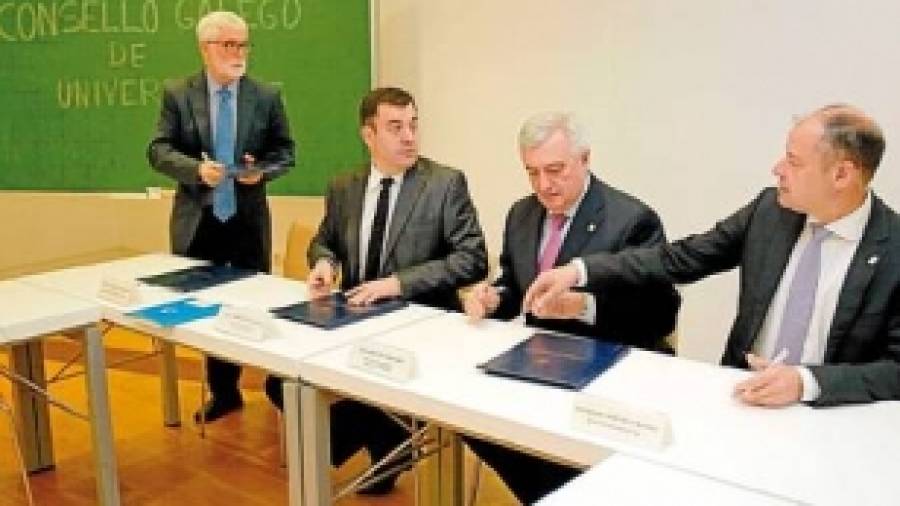 La Xunta podría congelar hasta 2020 los fondos para las tres universidades