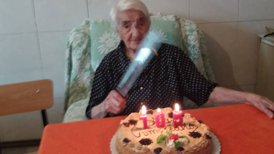 Falece aos 106 anos María Tecla Fariña, veciña de Tordoia