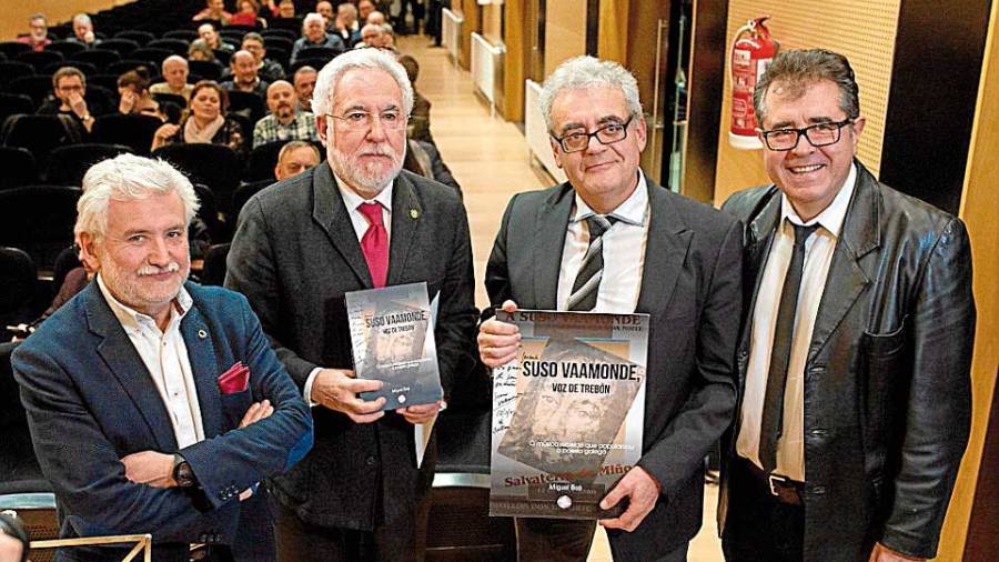 'Suso Vaamonde, voz de trebón' gaña eco desde Ourense
