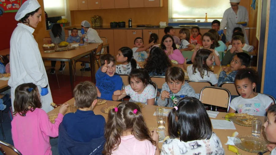 Ames ofrece 1.400 menús al día en los comedores escolares