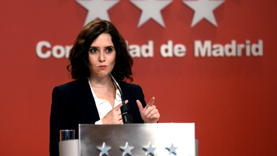 Isabel Díaz Ayuso, presidenta de la Comunidad de Madrid. Foto: Europa Press