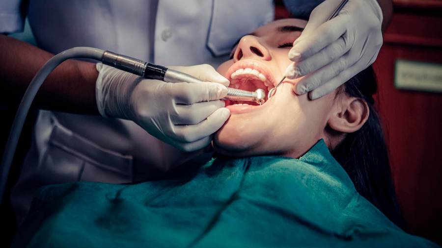 Paciente en el dentista