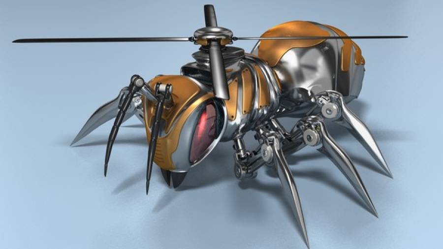¿Explorar Marte con abejas robóticas?