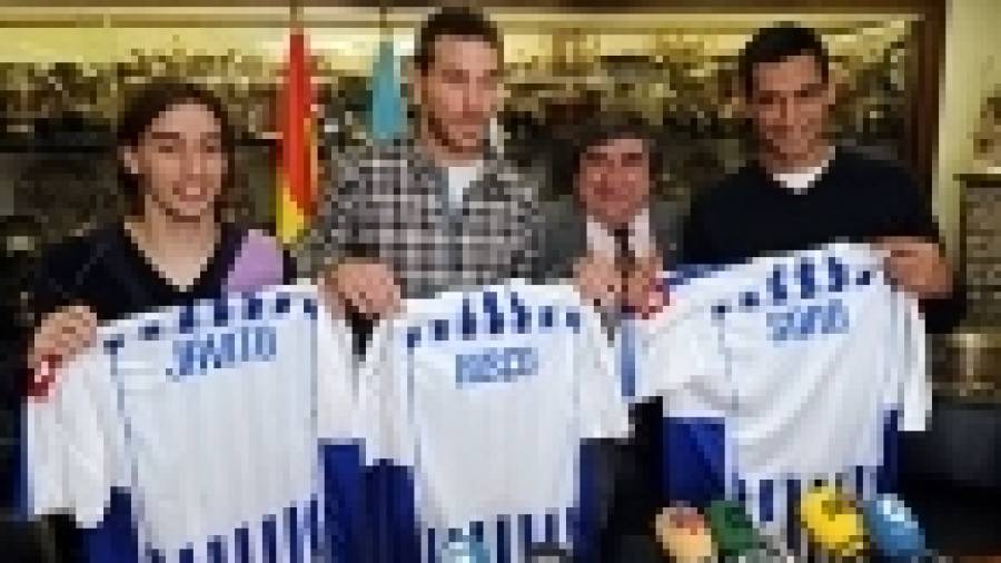 Xisco, Sand y Javito, triple refuerzo para el Deportivo