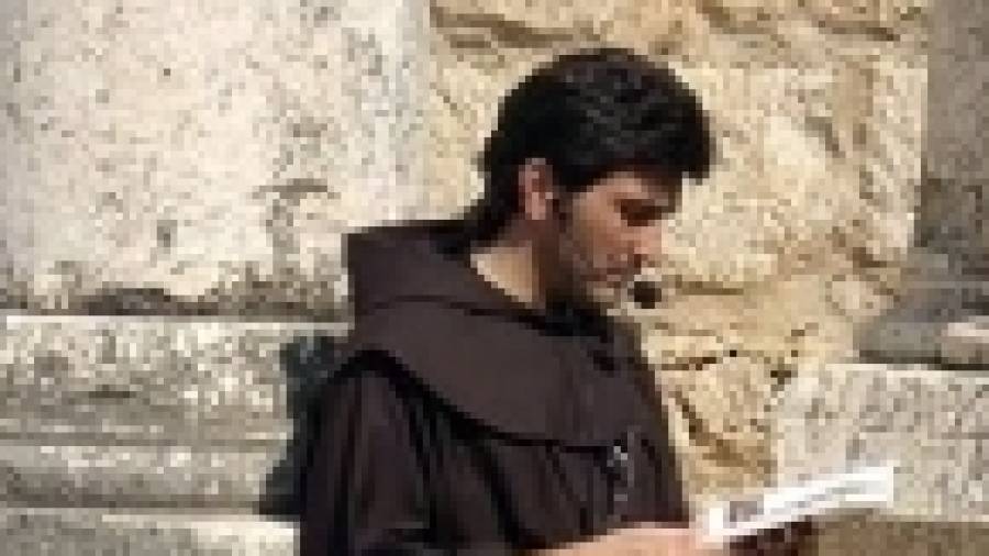 El franciscano Francisco Castro, elegido Gallego del Mes de Abril