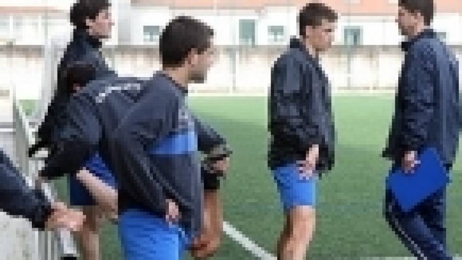 Los jugadores del Compostela siguen sin digerir su mala racha