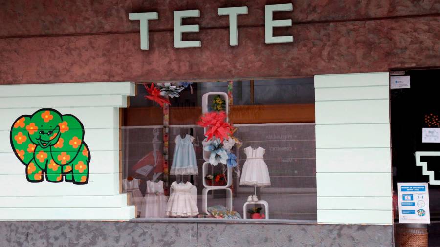 Escaparate de Teté en Monteros Ríos, 16. Foto: Antonio Hernández