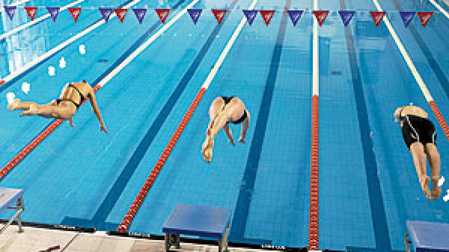 Se pulverizan seis récords en el campeonato gallego de natación