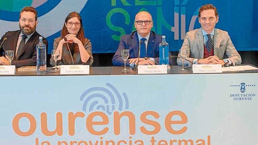 Baltar presenta en Madrid el libro 'Ourense, la provincia termal'