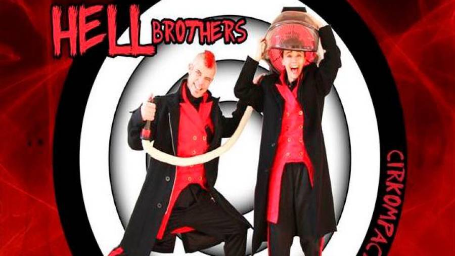 Cirkoimpacto presenta o venres en Oleiros o espectáculo ‘Hell Brothers’.