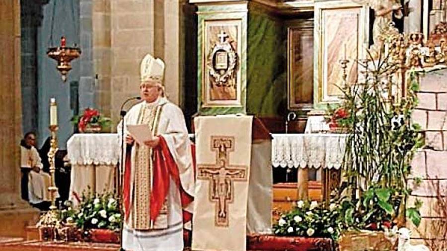 Misa del Gallo y de Navidad en la iglesia de San Francisco por las obras en la Catedral