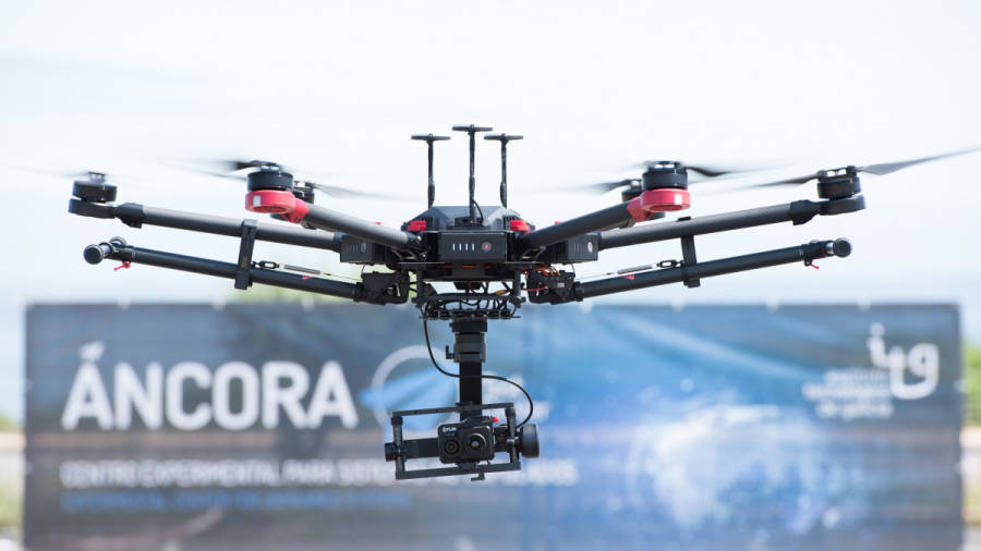 Galicia vuela cada vez más alto en el sector de los drones gracias a su I+D