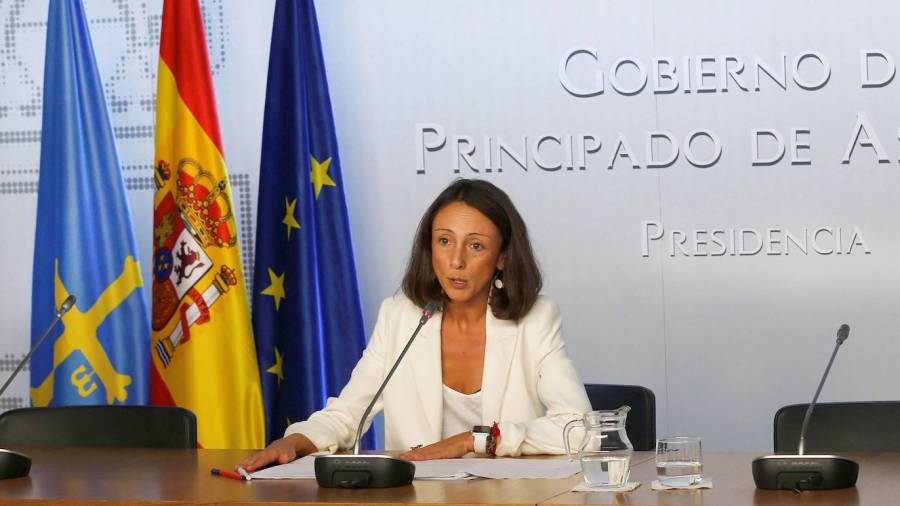 La portavoz del Ejecutivo asturiano, Melania Álvarez, en una foto de archivo. EFE