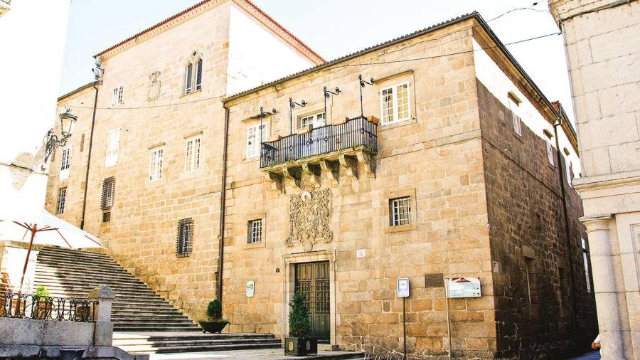 EL MUSEO Arqueológico Provincial de Ourense ocupa el que fue antiguo Pazo Episcopal de la ciudad. En 1931 fue declarado Monumento Histórico-Artístico. Foto: Tur. Ourense (Ó. Vífer)