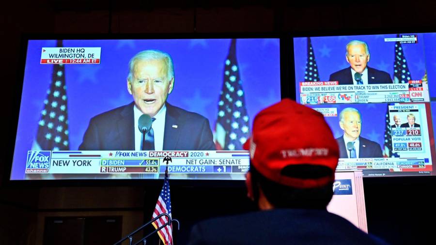 Joe Biden pisa el umbral de la Casa Blanca con récord de votos