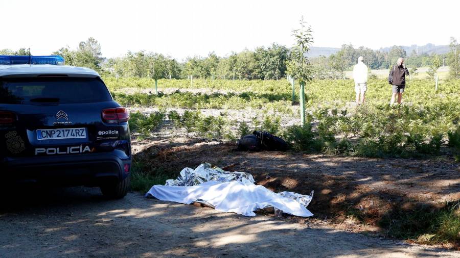 Fallece un peregrino madrileño tras desplomarse cerca de Lavacolla