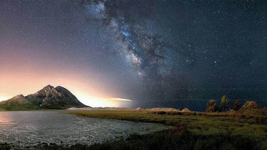La Vía Láctea y el cielo nocturno gallego en imágenes