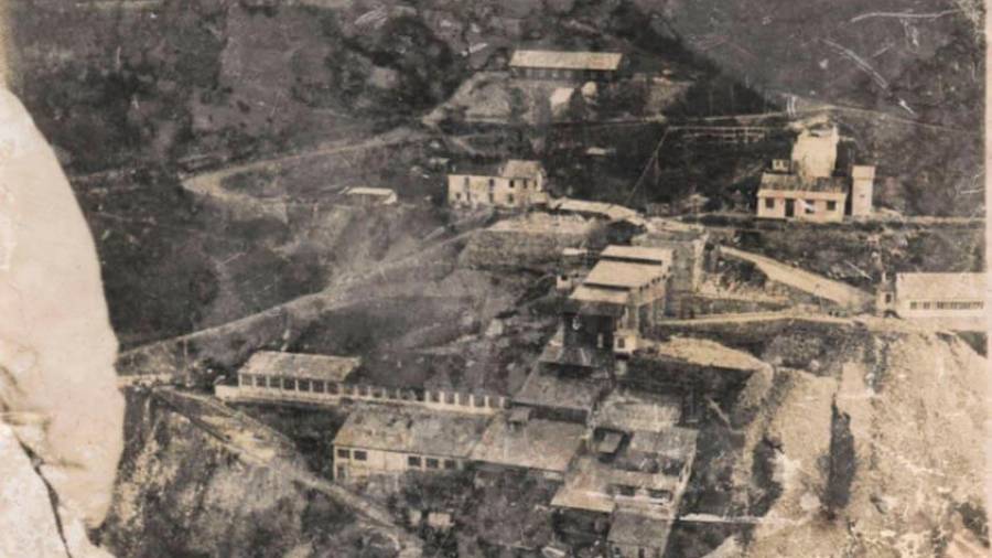 . Vista panorámica de la antigua mina de Fontaodefoto. Foto: G. P. P.