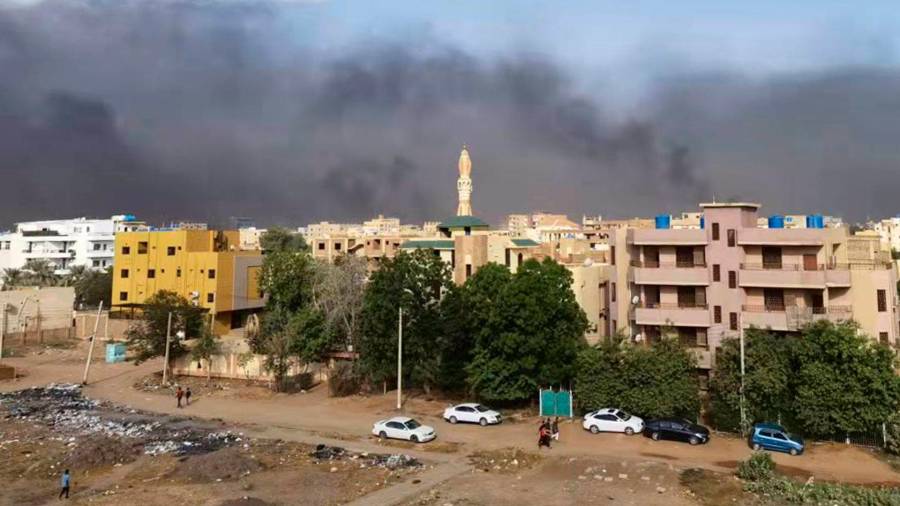 Panorámica de Jartum durante el golpe de Estado contra el primer ministro sudanés, Abdalá Hamdok - XINHUA / XINHUA NEWS / CONTACTOPHOTO