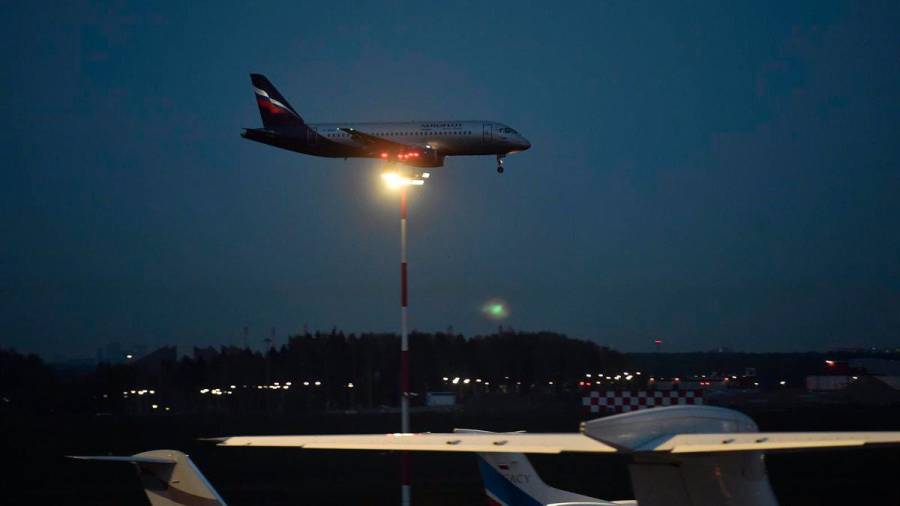 Se cierra el espacio aéreo español para todo Moscú
