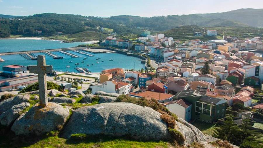 Vista de Muxía desde el monte Corpiño. Foto: Turismo de Galicia