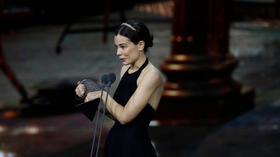 Laia Costa durante la gala de entrega de la 28 edición de los Premios José María Forqué. FOTO: Javier Ramírez