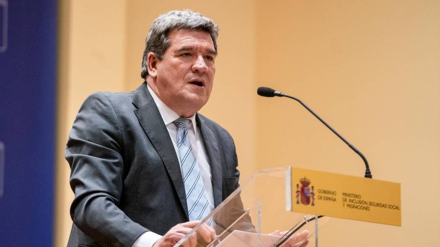 El ministro de Inclusión, Seguridad Social y Migraciones, José Luis Escrivá. Foto: A. Pérez/E.P.