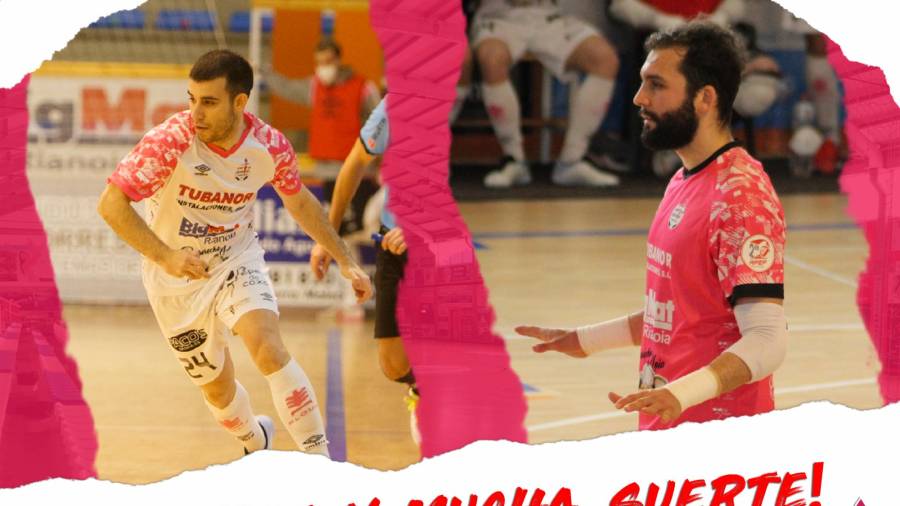 Álex Pérez y Armando causan baja en el Noia Futsal