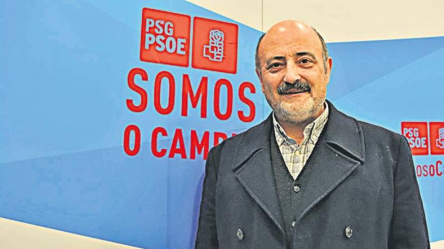 EN EL OJO DEL HURACÁN. José Antonio Quiroga acusó a Besteiro y Formoso de tramar una alternativa. Foto: Gallego 