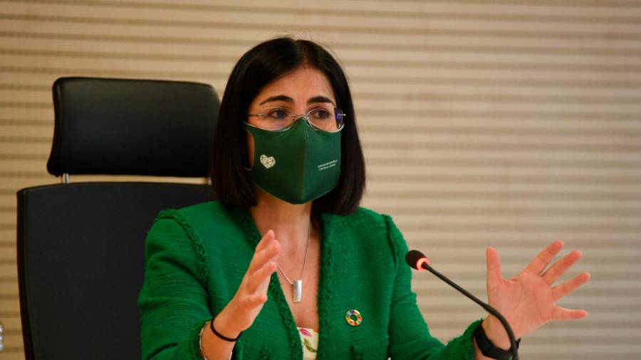 La ministra de Sanidad, Carolina Darias. Foto: Jorge Gil