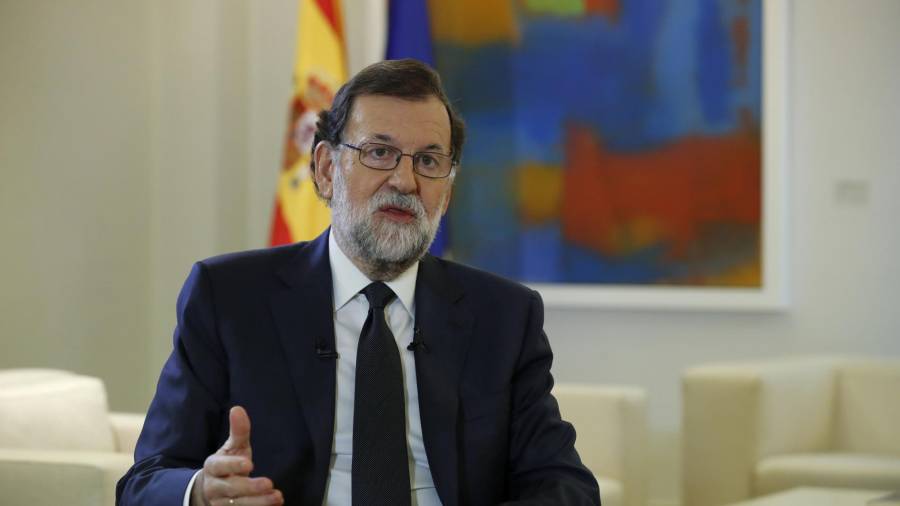 El expresidente Mariano Rajoy en una foto de archivo. EFE/Ángel Díaz