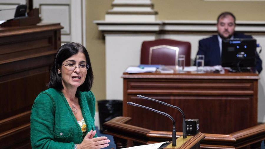 La ministra de Política Territorial, Carolina Darias, en una foto de archivo. PEPE TORRES/EUROPA PRESS