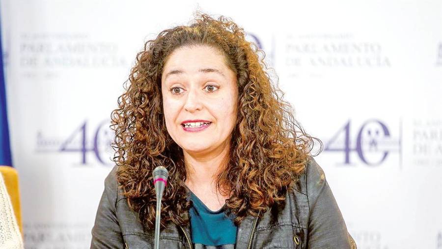 Inmaculada Nieto, candidata a la Junta de Por Andalucía. Foto: E.P.