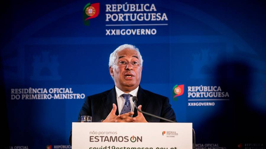 O primeiro ministro luso, António Costa