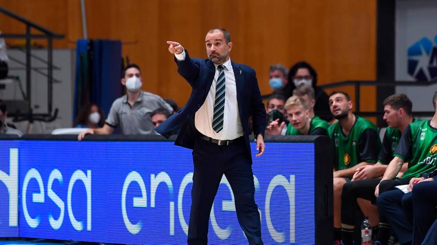 Carles Duran, entrenador del Joventut. Foto: acbPhoto/D. Grau