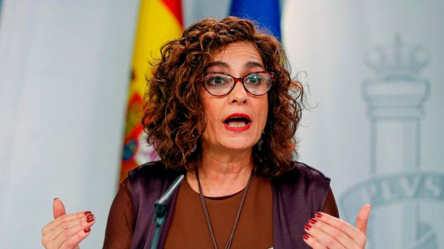 La ministra de Hacienda, María Jesús Montero. Foto: Efe