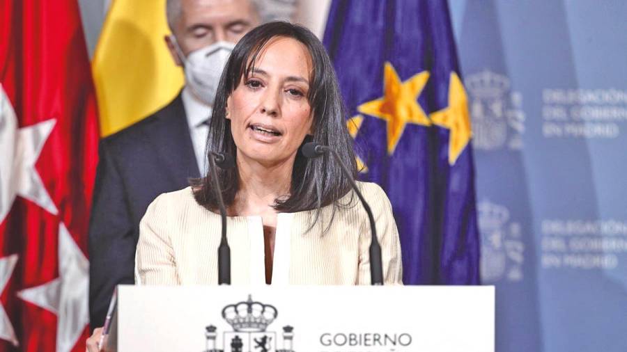 Mercedes González, delegada del Gobierno en Madrid. Foto: E.P.