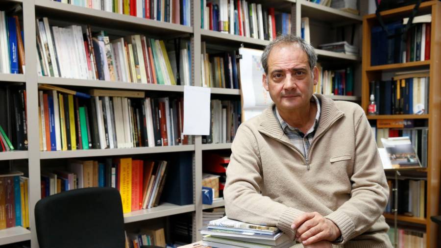 Felipe Criado, profesor de investigación del CSIC. Foto: F.B.