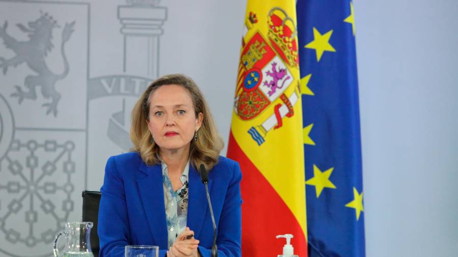 La vicepresidenta de Asuntos Económicos, Nadia Calviño. Foto: Europa Press