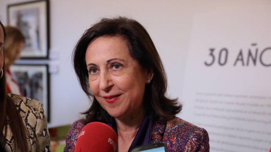 La ministra de defensa, Margarita Robles, en una foto de archivo. EUROPA PRESS